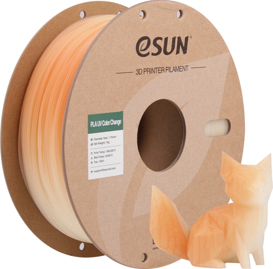 eSUN 3D UV Change PLA UV Color Change
